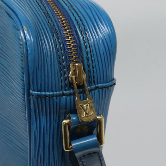 LOUIS VUITTON Epi Trocadero 23 Shoulder Bag Blue M52305 LV Auth ep9014