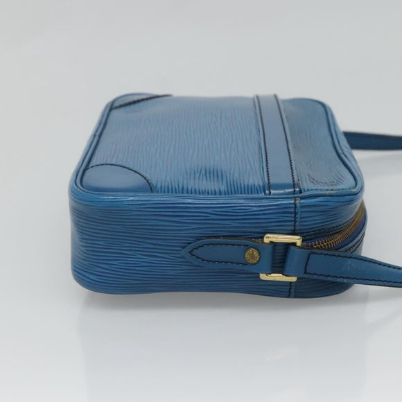 LOUIS VUITTON Epi Trocadero 23 Shoulder Bag Blue M52305 LV Auth ep9014