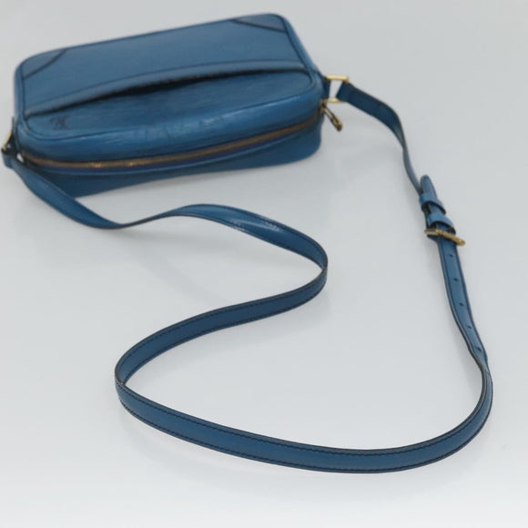 LOUIS VUITTON Epi Trocadero 23 Shoulder Bag Blue M52305 LV Auth ep9014