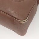 GUCCI Bamboo Hand Bag Leather 2way Pink Gold 282345 Auth ep9020-13