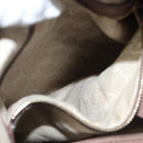 GUCCI Bamboo Hand Bag Leather 2way Pink Gold 282345 Auth ep9020-11