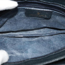 GUCCI GG Supreme Sherry Line Shoulder Bag PVC Navy Gold 904 02 029 Auth ep9030-16