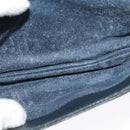 GUCCI GG Supreme Sherry Line Shoulder Bag PVC Navy Gold 904 02 029 Auth ep9030-20