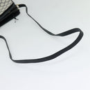 GUCCI GG Supreme Sherry Line Shoulder Bag PVC Navy Gold 904 02 029 Auth ep9030-7