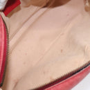 GUCCI GG Marmont Chain Shoulder Bag Leather Red Gold 447632 Auth ep9033-16