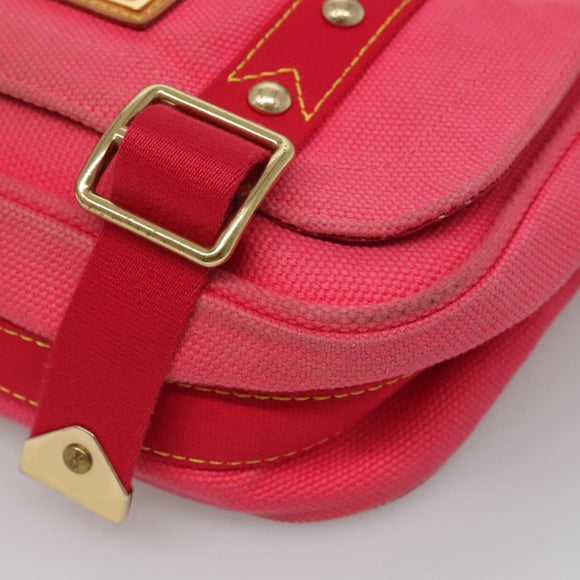 LOUIS VUITTON Antigua Busas PM Shoulder Bag Pink M40071 LV Auth ep9043