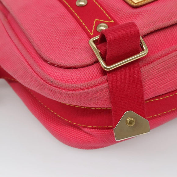 LOUIS VUITTON Antigua Busas PM Shoulder Bag Pink M40071 LV Auth ep9043