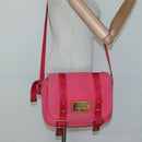 LOUIS VUITTON Antigua Busas PM Shoulder Bag Pink M40071 LV Auth ep9043-20