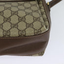 GUCCI GG Supreme Web Sherry Line Bag PVC Beige Gold 164 02 084 Auth ep9049-16