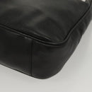 GUCCI Bamboo Hand Bag Leather Black Gold 001 0166 Auth ep9050-14