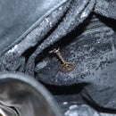 GUCCI Bamboo Hand Bag Leather Black Gold 001 0166 Auth ep9050-20