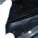 GUCCI Bamboo Hand Bag Suede Black Gold Auth ep9059-20