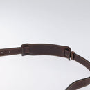 GUCCI Shoulder Bag Leather Brown Silver 247400 Auth ep9062-8