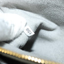 PRADA Canapa MM Hand Bag Canvas Gray Gold Auth ep9063-11