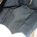 FENDI Pecan Canvas Backpack PVC Brown Black gold Auth ep9067-10