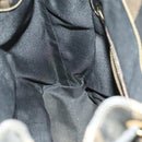 FENDI Pecan Canvas Backpack PVC Brown Black gold Auth ep9067-24