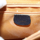 GUCCI Bamboo Hand Bag Suede Navy Gold 002 1186 0260 Auth ep9069-17