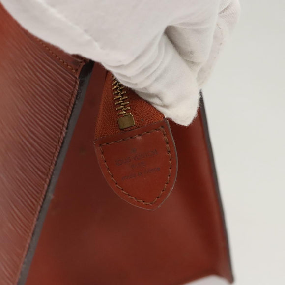 LOUIS VUITTON Epi Riviera Hand Bag Brown M48183 LV Auth ep9079