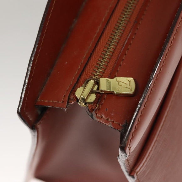 LOUIS VUITTON Epi Riviera Hand Bag Brown M48183 LV Auth ep9079