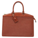 LOUIS VUITTON Epi Riviera Hand Bag Brown M48183 LV Auth ep9079-13