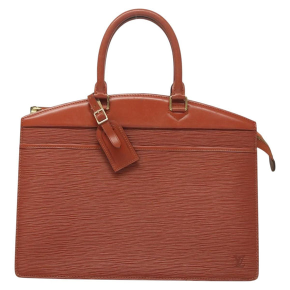 LOUIS VUITTON Epi Riviera Hand Bag Brown M48183 LV Auth ep9079