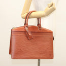 LOUIS VUITTON Epi Riviera Hand Bag Brown M48183 LV Auth ep9079-23