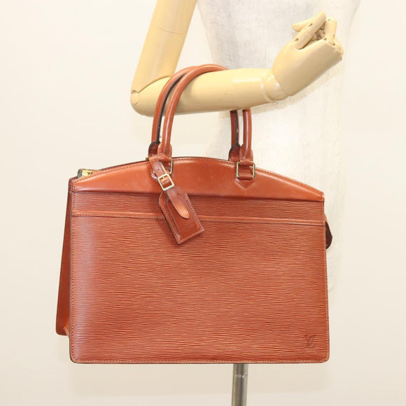 LOUIS VUITTON Epi Riviera Hand Bag Brown M48183 LV Auth ep9079