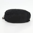 PRADA Shoulder Bag Nylon Black Silver Auth ep9086V-11
