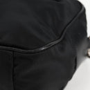 PRADA Shoulder Bag Nylon Black Silver Auth ep9086V-13