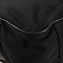 PRADA Shoulder Bag Nylon Black Silver Auth ep9086V-14