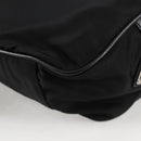 PRADA Shoulder Bag Nylon Black Silver Auth ep9086V-15