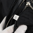 PRADA Shoulder Bag Nylon Black Silver Auth ep9086V-26