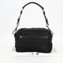 PRADA Shoulder Bag Nylon Black Silver Auth ep9086V-28