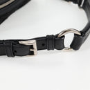 PRADA Shoulder Bag Nylon Black Silver Auth ep9086V-8