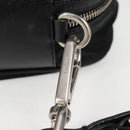 PRADA Shoulder Bag Nylon Black Silver Auth ep9086V-9