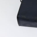 Christian Dior Trotter Canvas Shoulder Bag PVC Navy Gold Auth ep9088-15