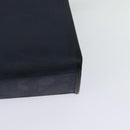 Christian Dior Trotter Canvas Shoulder Bag PVC Navy Gold Auth ep9088-16