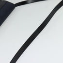 Christian Dior Trotter Canvas Shoulder Bag PVC Navy Gold Auth ep9088-7