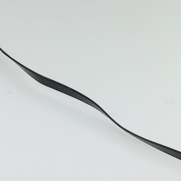 Christian Dior Trotter Canvas Shoulder Bag PVC Navy Gold Auth ep9088