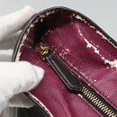 FENDI Zucca Canvas Tote Bag PVC Black Brown Auth ep9089-10