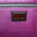 FENDI Zucca Canvas Tote Bag PVC Black Brown Auth ep9089-17