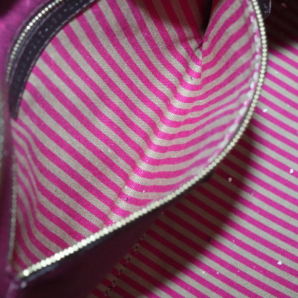 FENDI Zucca Canvas Tote Bag PVC Black Brown Auth ep9089