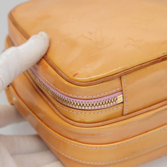 LOUIS VUITTON Monogram Vernis Wooster Bag Marshmallow Pink M91037 Auth ep9099