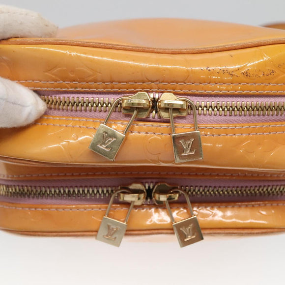 LOUIS VUITTON Monogram Vernis Wooster Bag Marshmallow Pink M91037 Auth ep9099