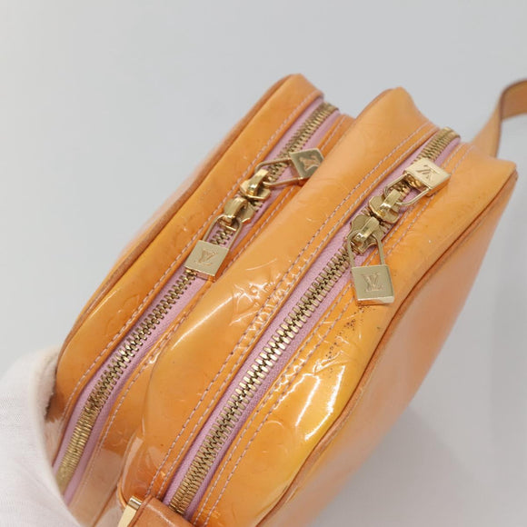 LOUIS VUITTON Monogram Vernis Wooster Bag Marshmallow Pink M91037 Auth ep9099