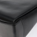 GUCCI Hand Bag Leather Black Gold 26 000 907 Auth ep9106-10