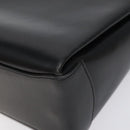 GUCCI Hand Bag Leather Black Gold 26 000 907 Auth ep9106-12