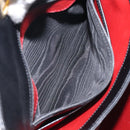 GUCCI Hand Bag Leather Black Gold 26 000 907 Auth ep9106-20