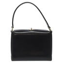 GUCCI Hand Bag Leather Black Gold 26 000 907 Auth ep9106-2