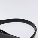 GUCCI Hand Bag Leather Black Gold 26 000 907 Auth ep9106-14